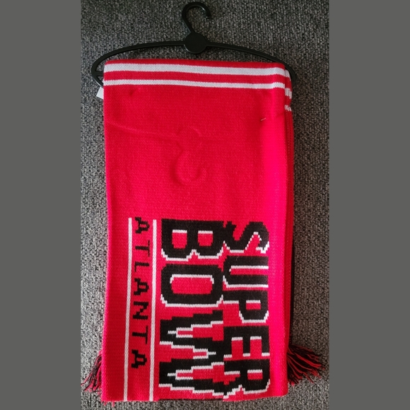 BNWT NFL Atlanta Falcons Football Superbowl LI Scarf - Picture 2 of 4